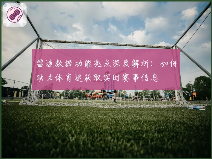 雷速数据功能亮点深度解析:如何助力体育迷获取实时赛事信息